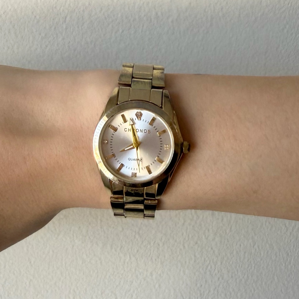 Chronos Gold Watch
